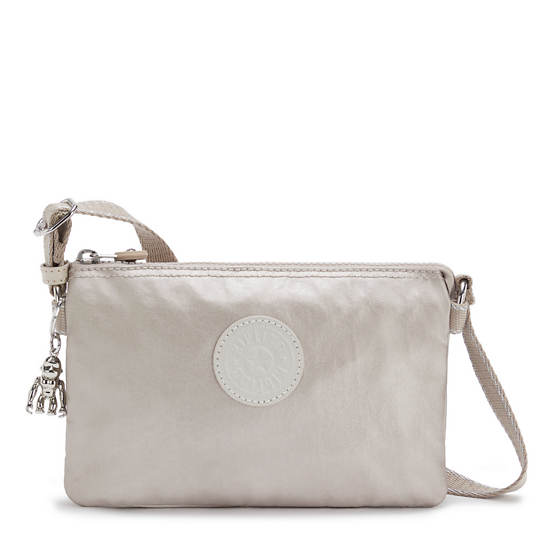 Kipling Creativity XB Metallic Crossbody Veske Beige | NO 2110ZU